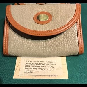 Vintage designer clutch purse by Nikki Nanno, New!